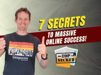 My 7 *BEST* Secrets To Breaking The Shackles & Succeeding Online!